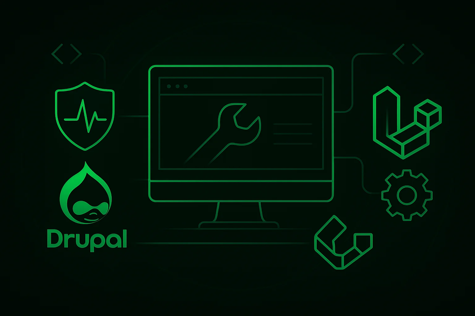 Підтримка та супровід сайтів (Drupal / Laravel)