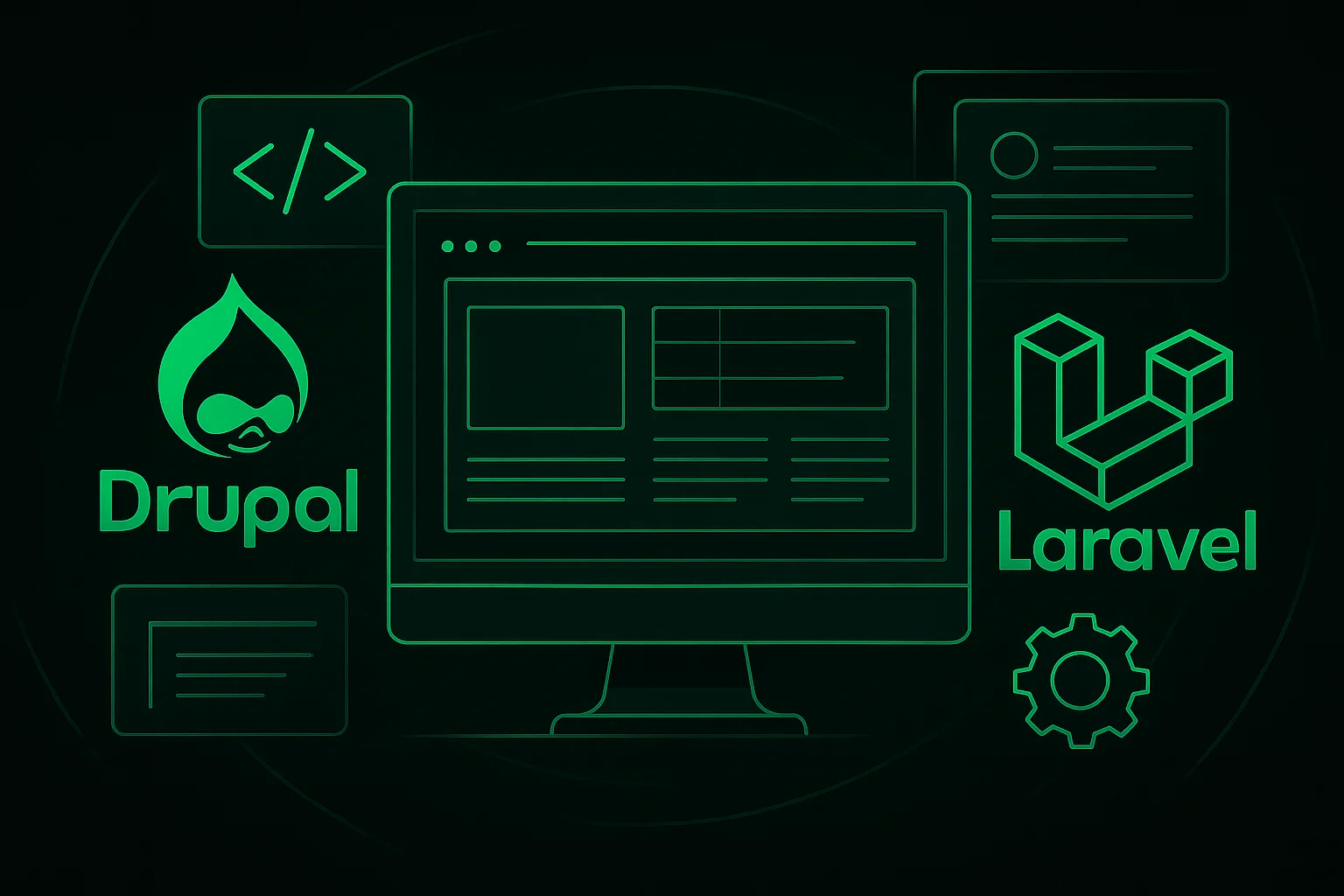Создание сайтов на Drupal / Laravel